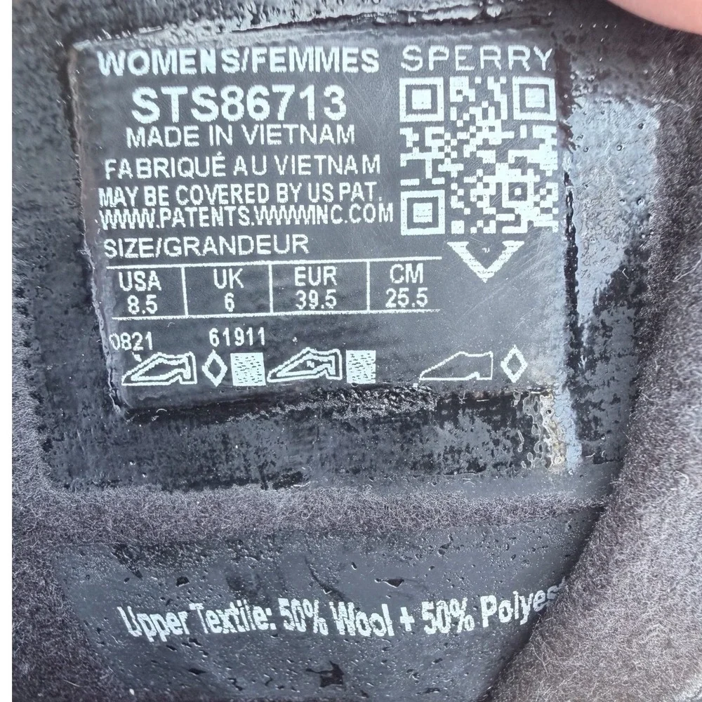 Sperry saltwater wool